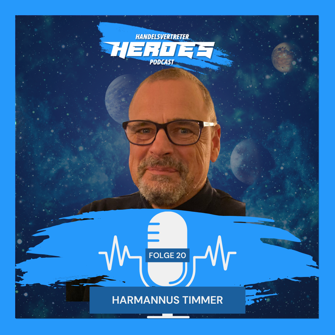 Harmannus Timmer im Handelsvertreter Heroes Podcast
