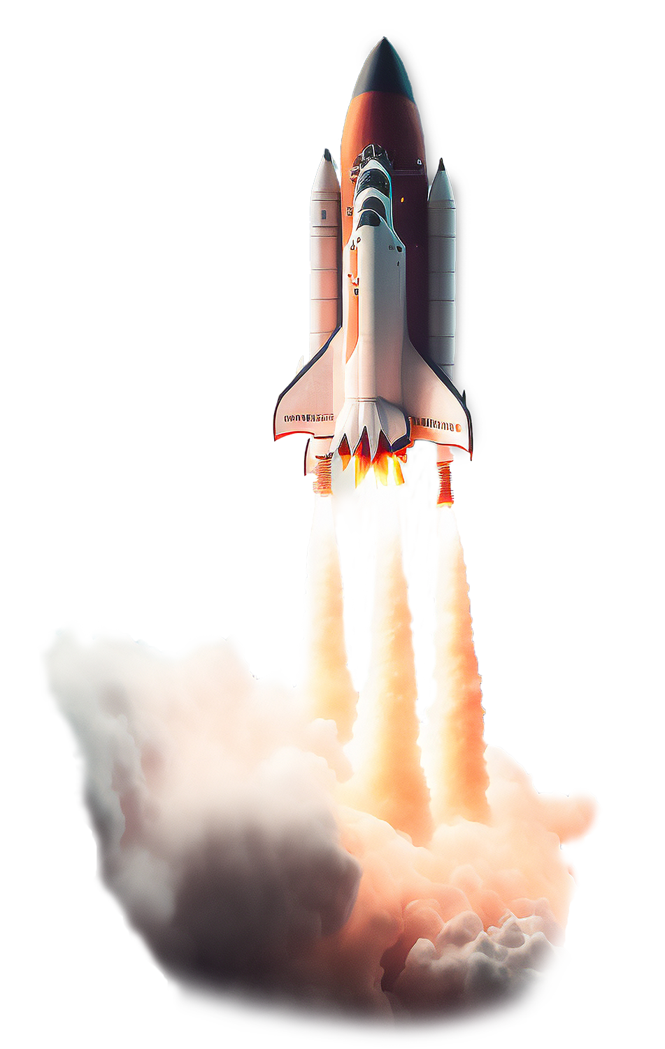 rocket-launch-startup-with-fire-flames-cloud-smoke-starry-sky-background-airplane-shuttle-taking-off-into-depths-space-spaceship-trip-atmosphere