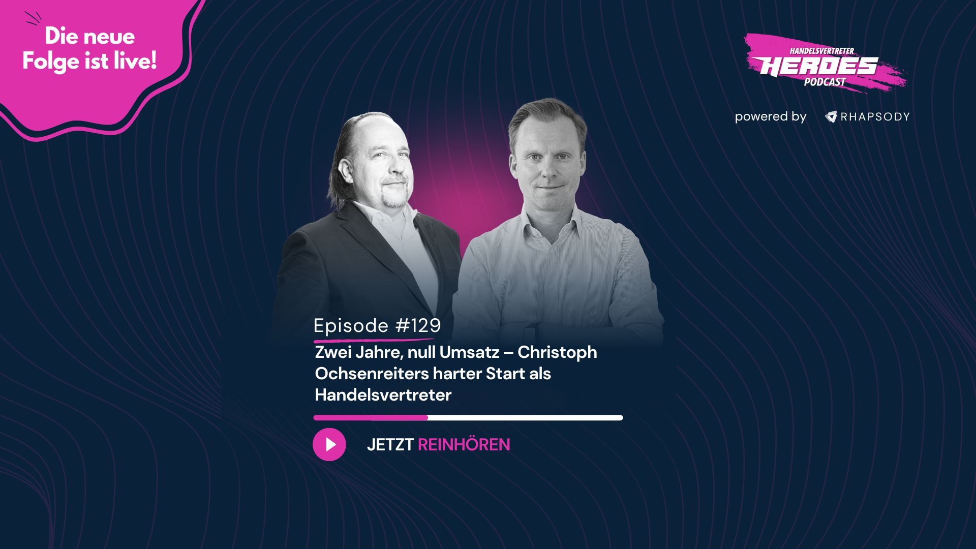 Zwei Jahre, null Umsatz – Christoph Ochsenreiters harter Start als Handelsvertreter