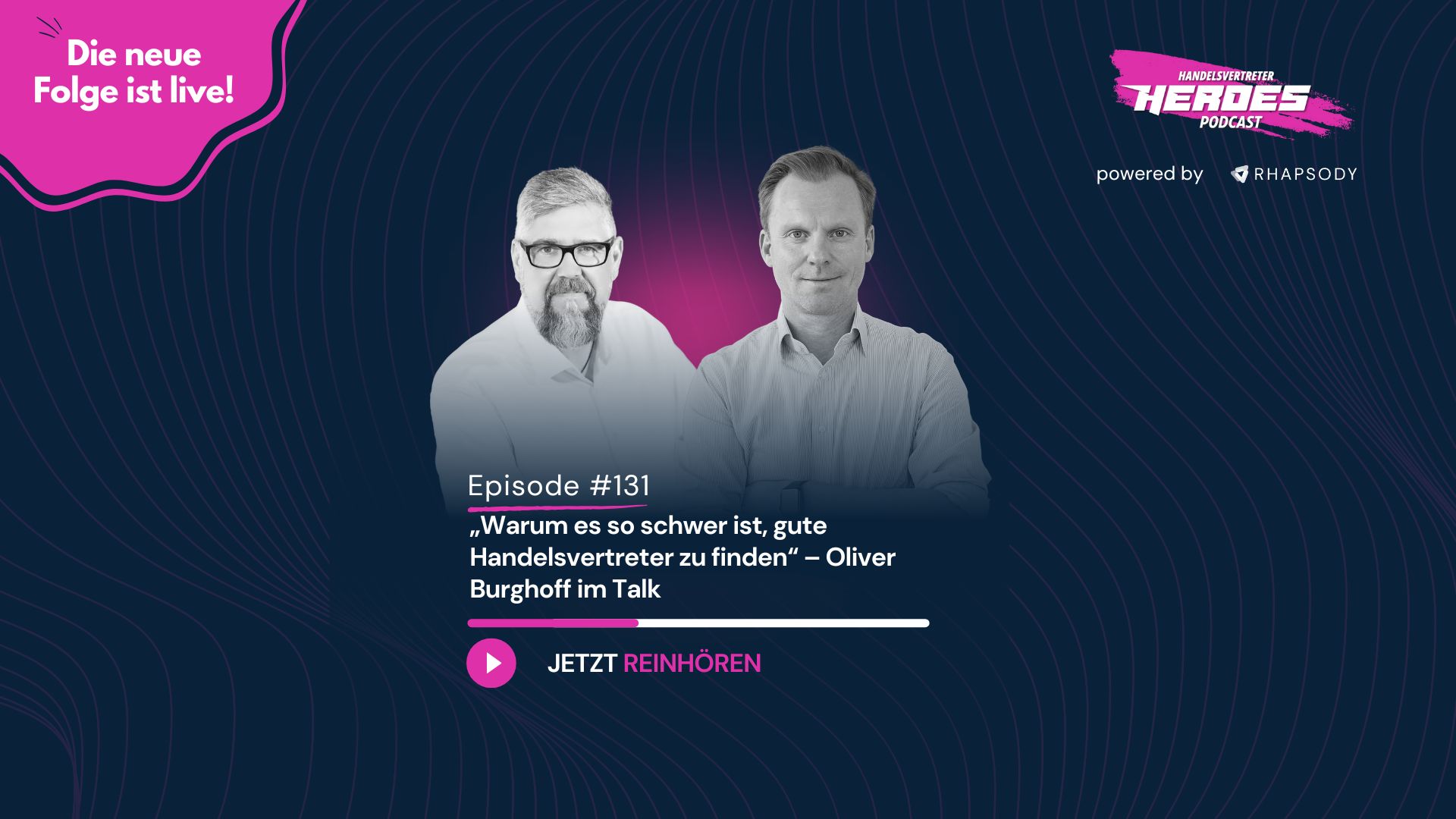 „Warum es so schwer ist, gute Handelsvertreter zu finden“ – Oliver Burghoff im Talk