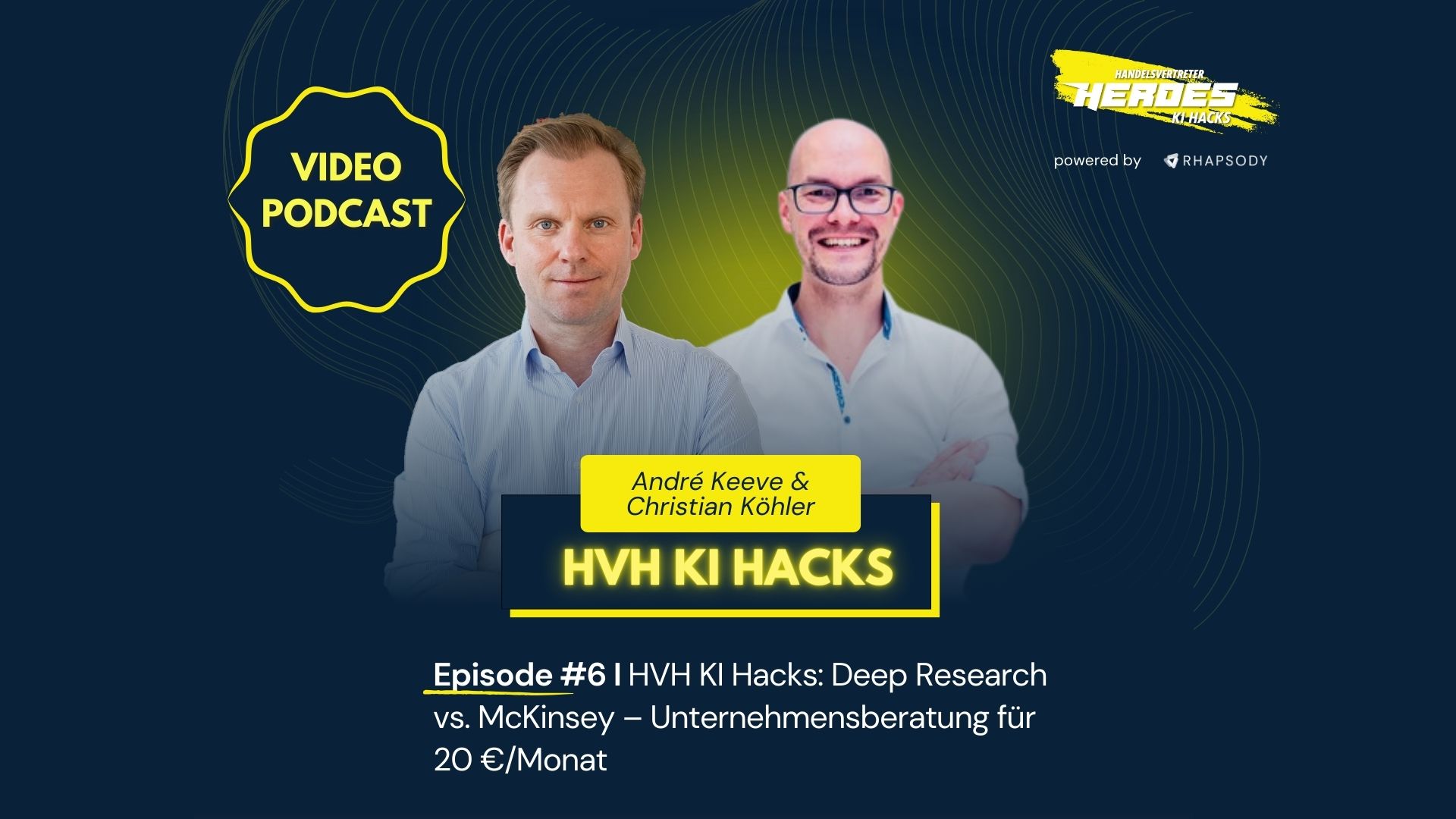 HVH KI Hacks: Deep Research vs. McKinsey – Unternehmensberatung für 20 €/Monat