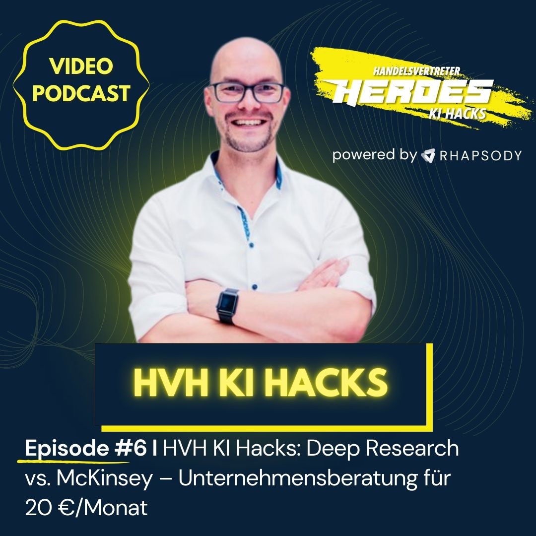 HVH KI Hacks: Deep Research vs. McKinsey – Unternehmensberatung für 20 €/Monat