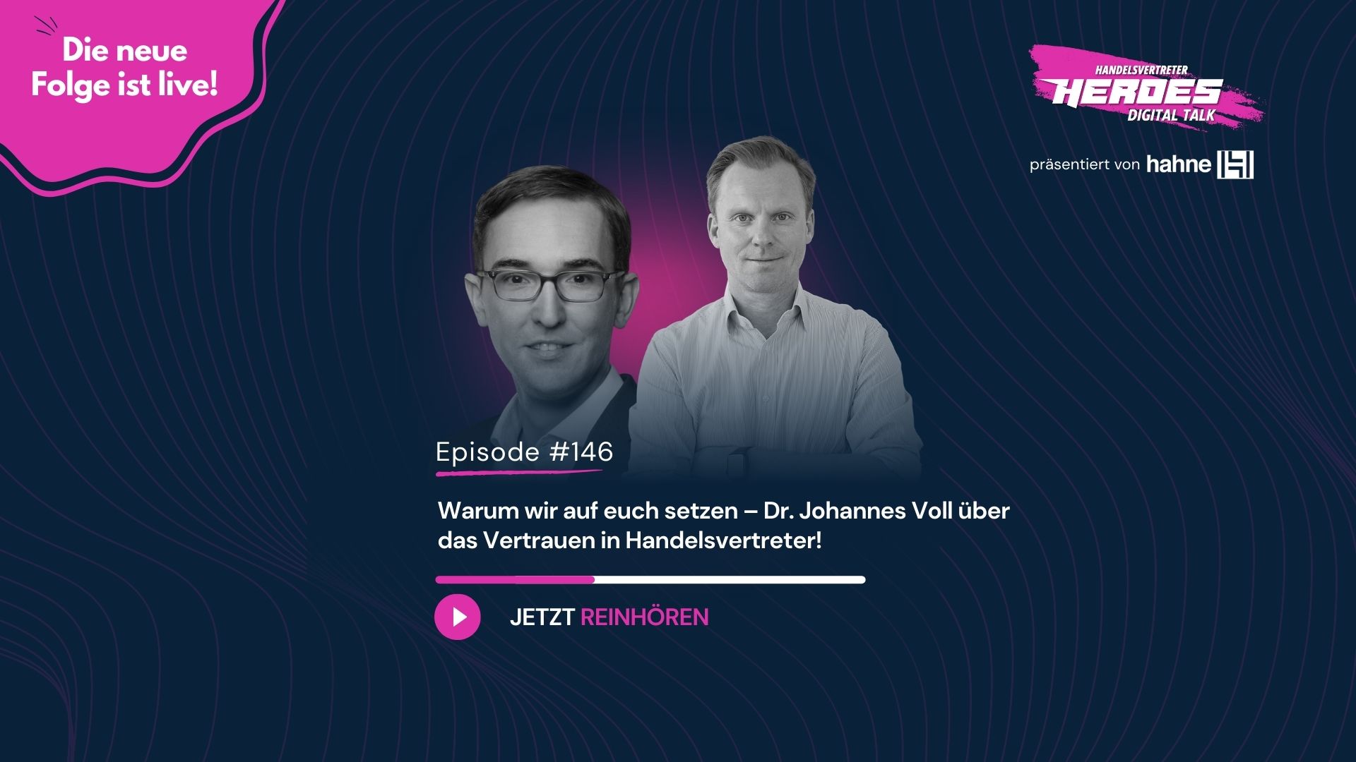 Warum wir auf euch setzen – Dr. Johannes Voll über das Vertrauen in Handelsvertreter!