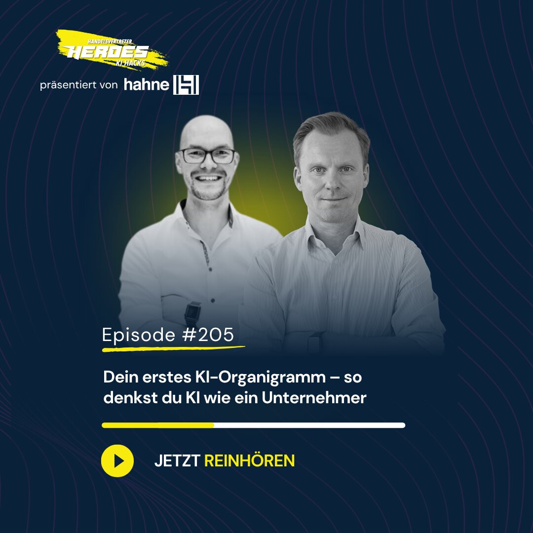 Dein erstes KI-Organigramm – so denkst du KI wie ein Unternehmer