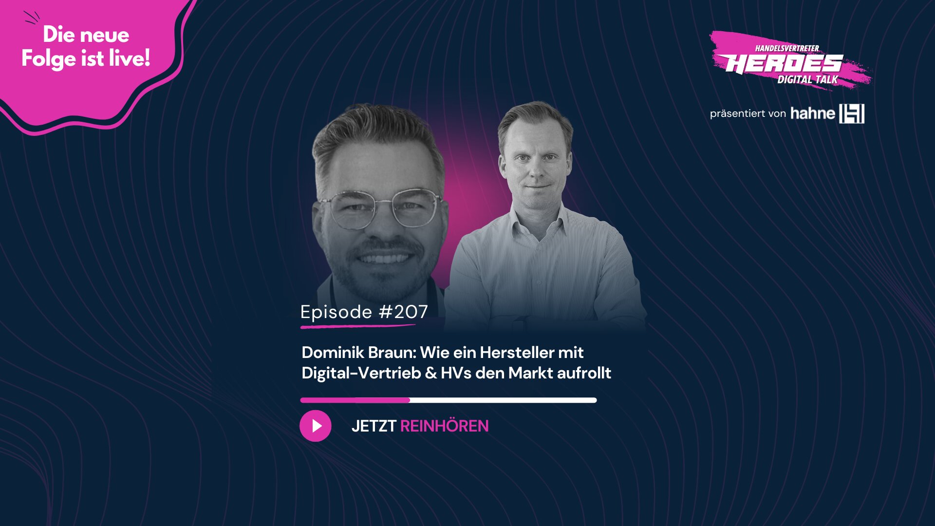 Dominik Braun: Wie ein Hersteller mit Digital-Vertrieb & HVs den Markt aufrollt (#207)