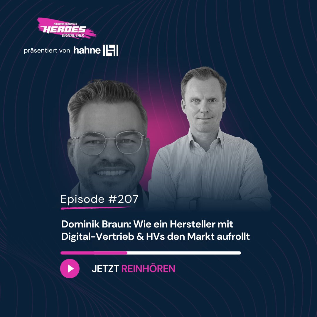 Dominik Braun: Wie ein Hersteller mit Digital-Vertrieb & HVs den Markt aufrollt (#207)